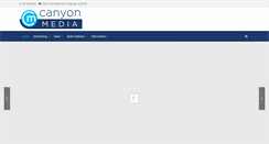 Desktop Screenshot of canyonmedia.net