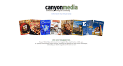 Desktop Screenshot of canyonmedia.us